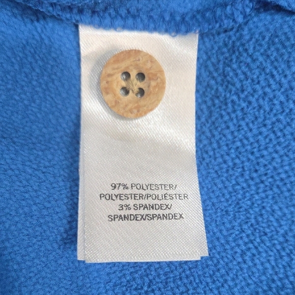 Kenneth Cole Blue Casual Button Down Shirt Short Sleeves - Picture 9 of 10